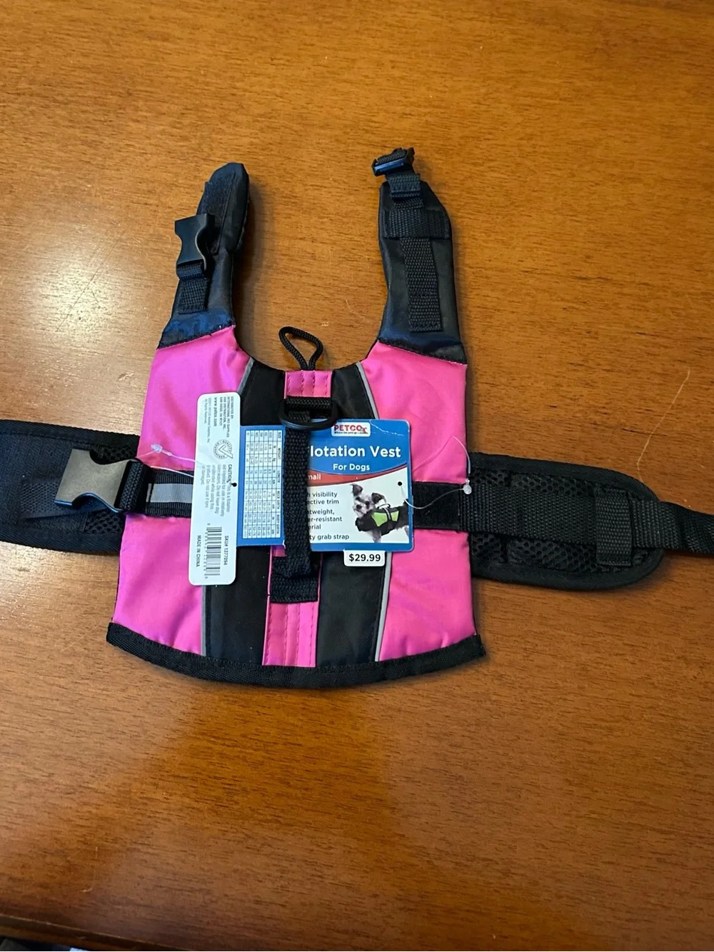 🐾 Petco Dog Flotation Vest – XX-Small - Free Pet Charm!!